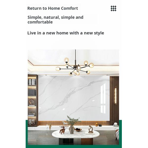 UV Board PVC Laminate Sheet 1220*2440mm Indoor Marble Finish Plastic Panels