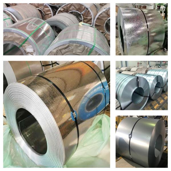 Soft Hot Dipped Z180 DX51D GI Steel Coil Galvanume Steel Coil 0.12-0.6mm GI Zinc Coating Galvanized Steel Coil For Roofing
