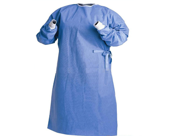 Anti - Static Disposable Surgery Gowns 45gsm Barrier Surgical Gown
