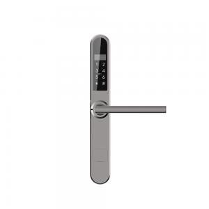 Cheap Aluminum/Wooden Keyless Entry Door Lock , High Security Card Entry Door Lock wholesale