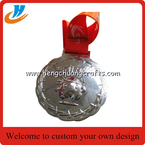 30KM sports metal medal,Marathon running medals with antique brass plated