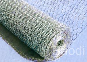 Cheap Poultry Fencing Chicken Wire Fence Panels , Electric Zinc Coating Chicken Wire Cage  wholesale