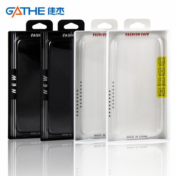 Recyclable Rectangle Mobile Phone Case Packaging Box Offest Printing