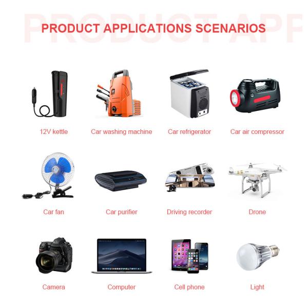 500W 80000mAh Car Jump Start Battery Booster / Small Lithium Jump Starter