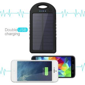 China 5000mah cell phone charger move power solar charger on sale