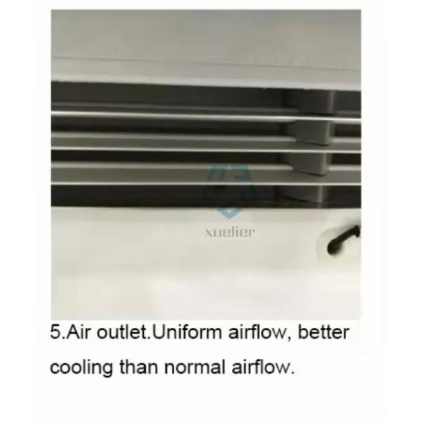 Low Temp 2~8 Degree Meat Display Freezer With Air Cooling