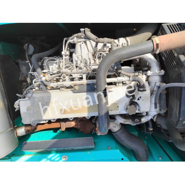 34700Kg 350 Used Kobelco Excavator Construction Machinery 6 Cylinders