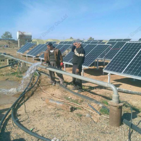Waterproof 15kW Solar Water Pump Irrigation System With Solar Pump Inverter In Iraq