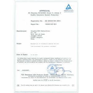 Hangzhou Wise Medical Device Co., Ltd. Certifications