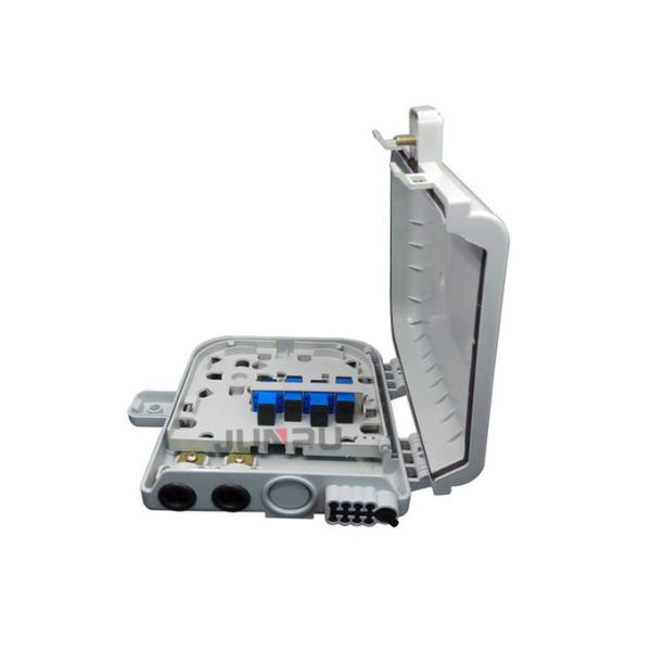 8 Port Wall Mounted Fiber Optic Distribution Box , Optical Termination Box