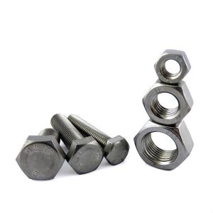 M6 Hex Head Bolt 316 Stainless Steel DIN 933 800MPa
