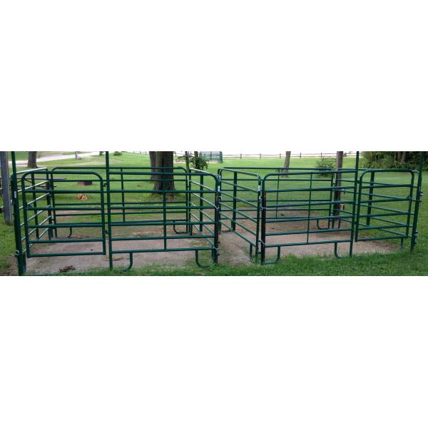 Heavy Duty Galvanized Farm Portable Cattle Panels 1.7m Height