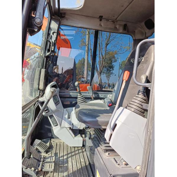 Hydraulic Kubota KX165 Used Excavator Max Digging Height 5860mm