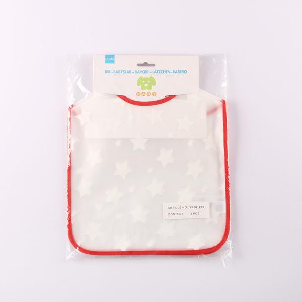 Kid Girl Boy Polyester Waterproof Feeding Eating Cute Toddler Bib For Baby