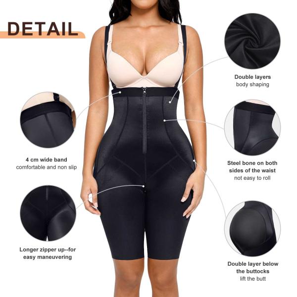 Tummy Control Faja Colombian Style Body Shaper for Women S-3XL Hip Enhancer Shapewear