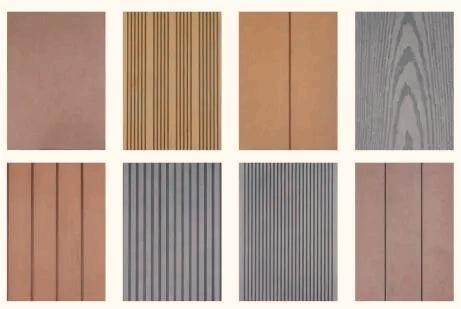 Plastic Composite Slatted Fence Panels WPC Fence Wood Plastic 200 X 200mm