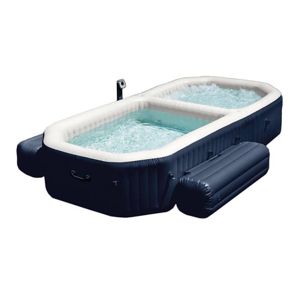 Quality 6 Person Adult Inflatable Spa Bathtub Freestanding Inflatable Hot Tub for sale