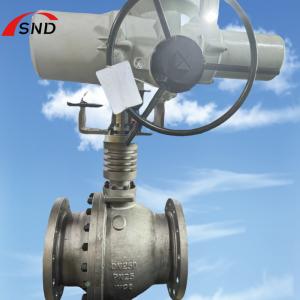 Cheap Electric Ball Valve Material WC6 DN250 PN25 Remote Automation Control wholesale