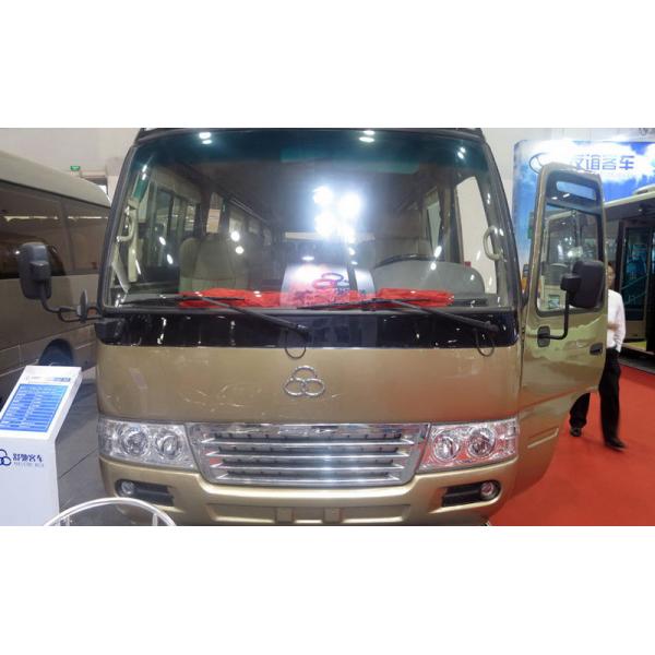 4 Stroke Mini City Bus 26 Seats Mini Van Bus With Spare Tire Adjustment Arm