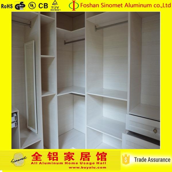 Solid Surface Aluminum Storage Cabinet Durable Aluminum Kitchen Cabinet