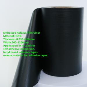 Cheap HDPE Film Embossed Silicone Coated Release Liner wholesale