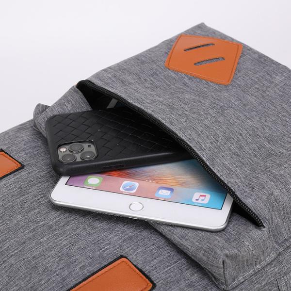 Waterproof Three In One Backpack Nylon Computer Backpack Set With USB