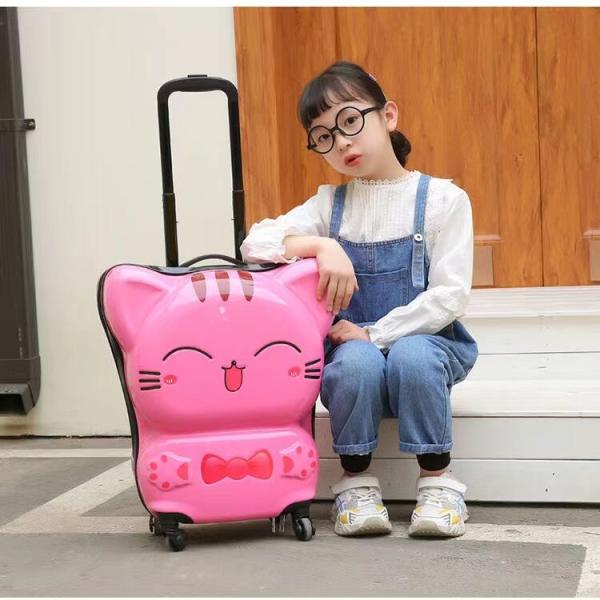 Kids Travel Suitcase Supplies Trolley Cabin Cartoon Girl Suitcase Luggage