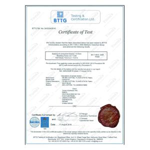 Tomax Protection Technology Inc. Certifications