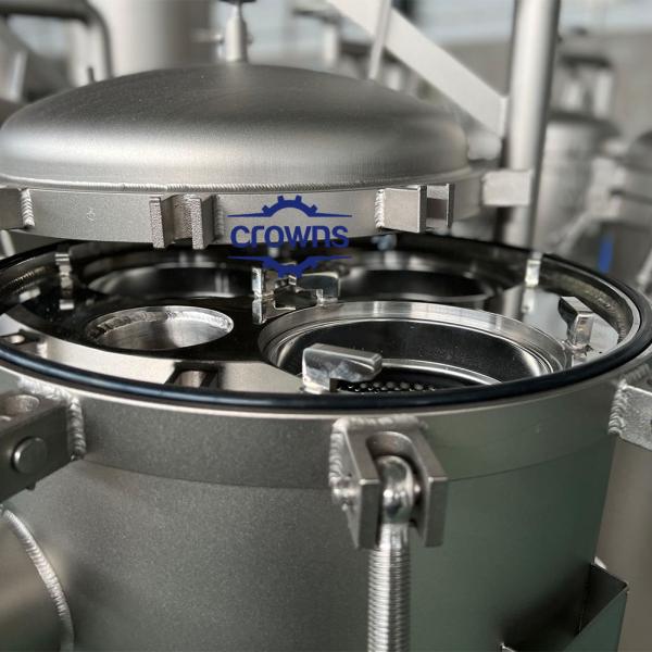 Stainless Steel 316L Material Bag Filter Housing For Beer/Beverage/Honey Filtration In Food Industry