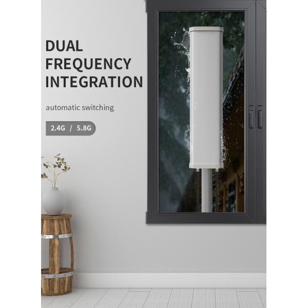 4G LTE Base Station Antenna 2300MHz for External Panel Communication in Greg Color