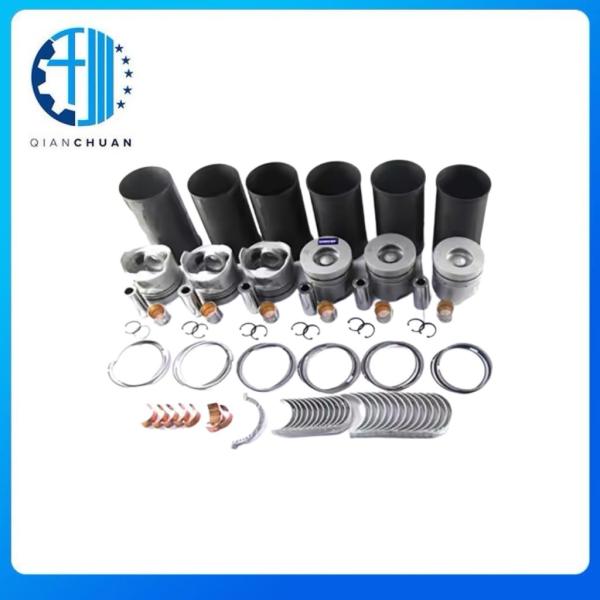 Rebuilt Kit Piston Kit For Hyundai R335LC-7 Excavator Diesel Engine Spare Parts