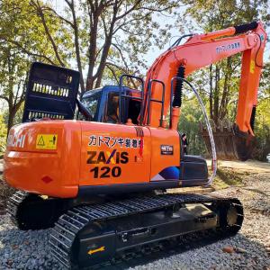 Cheap Secondhand Used Backhoe Crawler Digger Hitachi Zx120 Excavator 12Ton wholesale