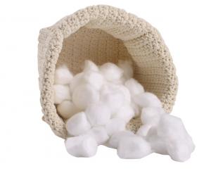 Cheap High Profile Surgical Medical Cotton Balls , Soft Absorbent Cotton Balls 25MM wholesale