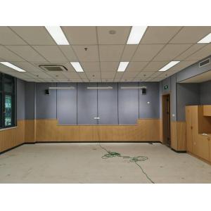 Cheap Recording Room Slat Wooden Grooved Acoustic Panels Sound Absorption Building Material wholesale