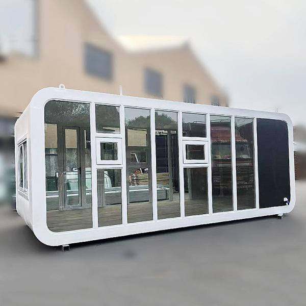 Portable Prefab House Tiny House Apple Cabin Container for Camping