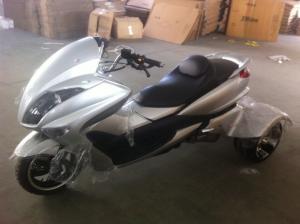 Cheap Yamaha Oil Cooled 150CC Three Wheel / Trike Scooter For Short Trip wholesale