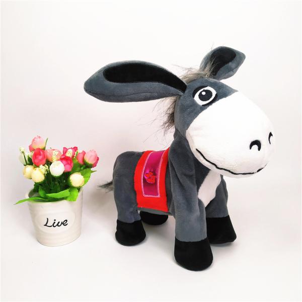 Toddler Accompany Shaking Singing Dancing Donkey Plush Toy