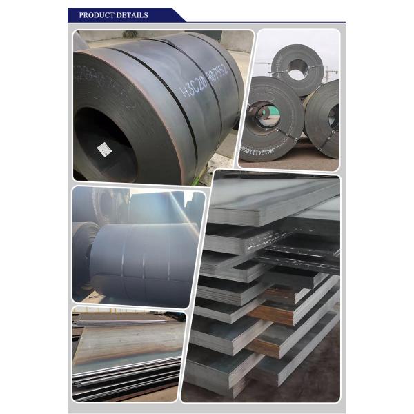 Black Surface Cutting Service Q215 Q355 ASTM A36 A572 HRC Iron Steel Plate for Construction Machinery Ships Bridges