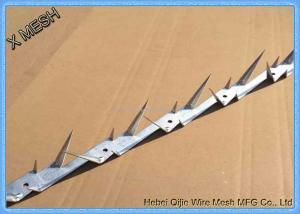 China Metal Sheets Fence Top Spikes / Security Spikes For Walls And Fences on sale