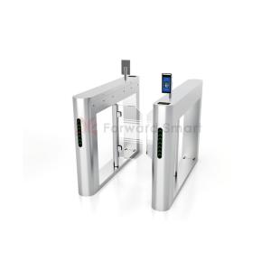 Cheap Indoor Two Directional Barcode Swing Access Control Turnstiles wholesale