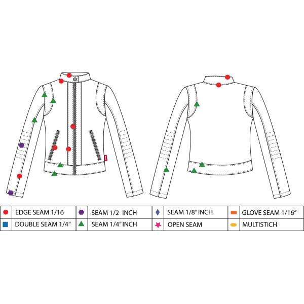 Dark Grey Zip Through Pleather Jacket For Ladies High Fashion LEDO1735