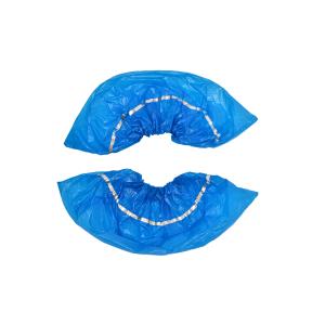 Waterproof Disposable PE Shoe Cover With Detectable Thread