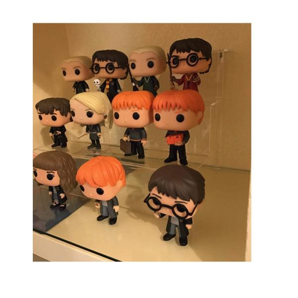 customized clear Acrylic Shelf organizer Acrylic Riser Display Stand