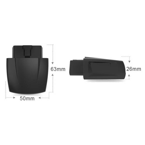 OBD2 OBDII Enclosure with OBD2 Male Plug for Car OBD2 GPS Tracker