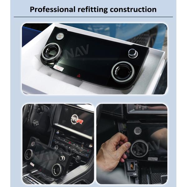 10 Inch Car AC HVAC Control Panel For Jaguar XE XF XEL F-Pace 2015-2020 LCD Touch Screen