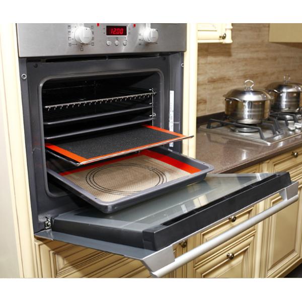 FBT010602 for wholesales pack of 2 oven baking non-stick silicone mat