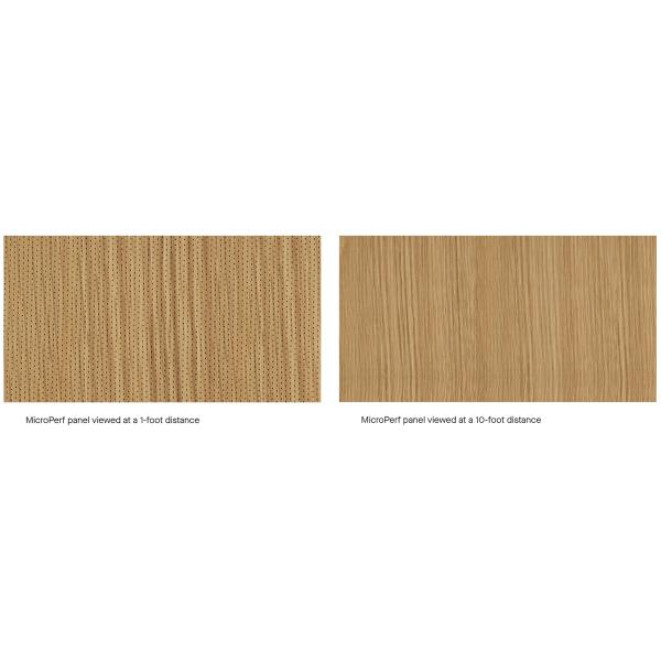 MicroPerf acoustic panel installation example