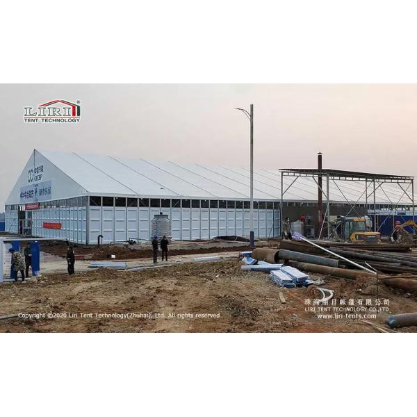 Quick Assembly Disassembly Emergency Medical Tents With Aluminium Structure PVC Fabric Covers