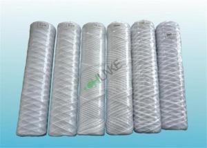 China 40 PP String Wound Filter Cartridge With SS Core Water And Chemical Solvent Treatment on sale