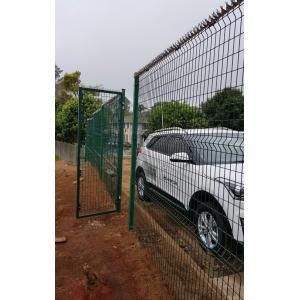 OEM Black 10ft High Welded Wire Mesh Fencing Clear View